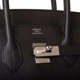 Hermes Birkin 35 Black Togo Palladium Hardware