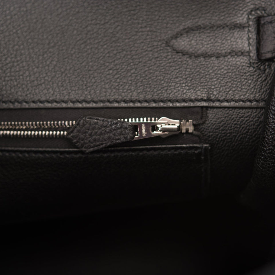 Hermes Birkin 35 Black Togo Palladium Hardware
