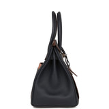 Hermes Colormatic Birkin 30 Caban, Black and Chai Swift Palladium Hardware