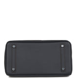 Hermes Colormatic Birkin 30 Caban, Black and Chai Swift Palladium Hardware