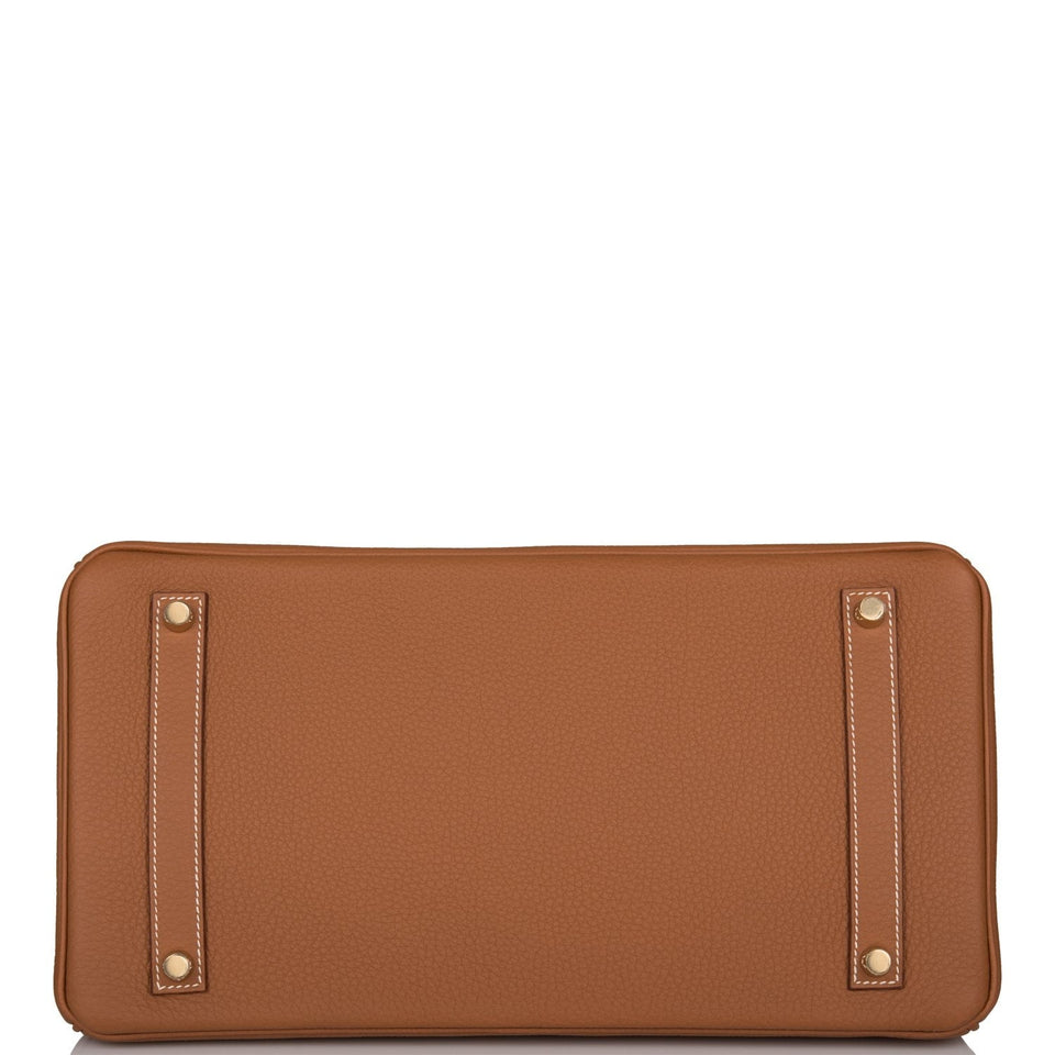 Hermes Birkin 35 Gold Togo Gold Hardware