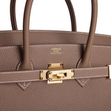 Hermes Birkin 35 Etoupe Togo Gold Hardware