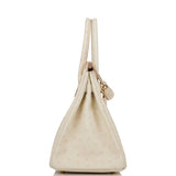 Hermes Birkin 30 Beton Ostrich Gold Hardware