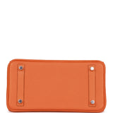 Hermes Birkin 25 Orange Togo Palladium Hardware
