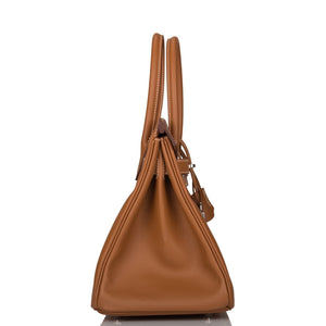 Hermes Birkin 30 Gold Epsom Palladium Hardware