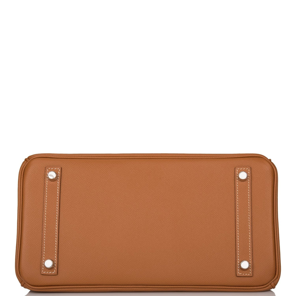Hermes Birkin 30 Gold Epsom Palladium Hardware