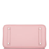 Hermes Birkin 25 Rose Sakura Swift Palladium Hardware