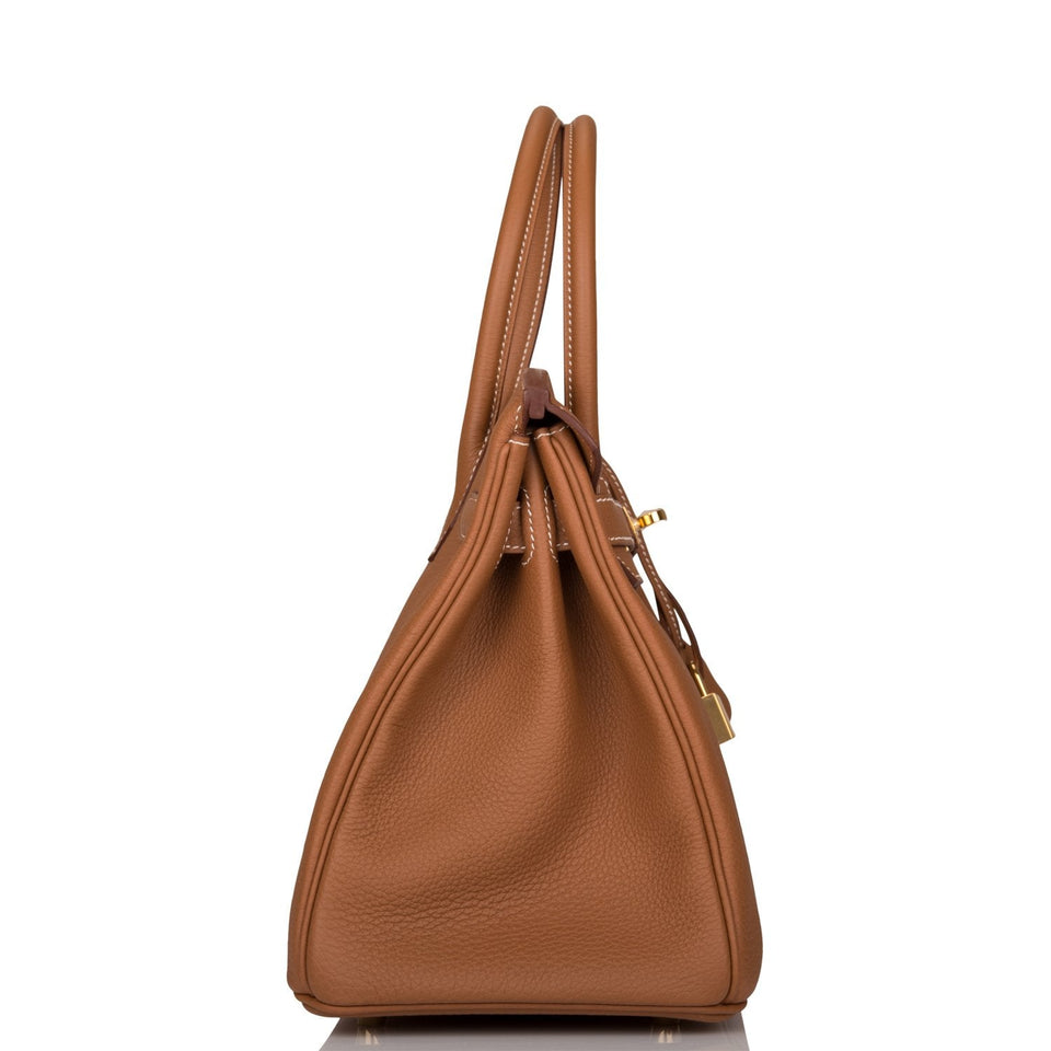 Hermes Birkin 30 Gold Togo Gold Hardware