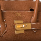 Hermes Birkin 30 Gold Togo Gold Hardware