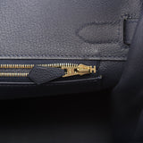 Hermes Birkin 30 Bleu Nuit Togo Gold Hardware