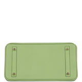 Hermes Birkin 30 Vert Criquet Epsom Gold Hardware