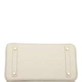 Hermes Birkin 30 Craie Togo Gold Hardware