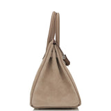 Hermes Birkin 30 Gris Caillou Grizzly and Swift Palladium Hardware