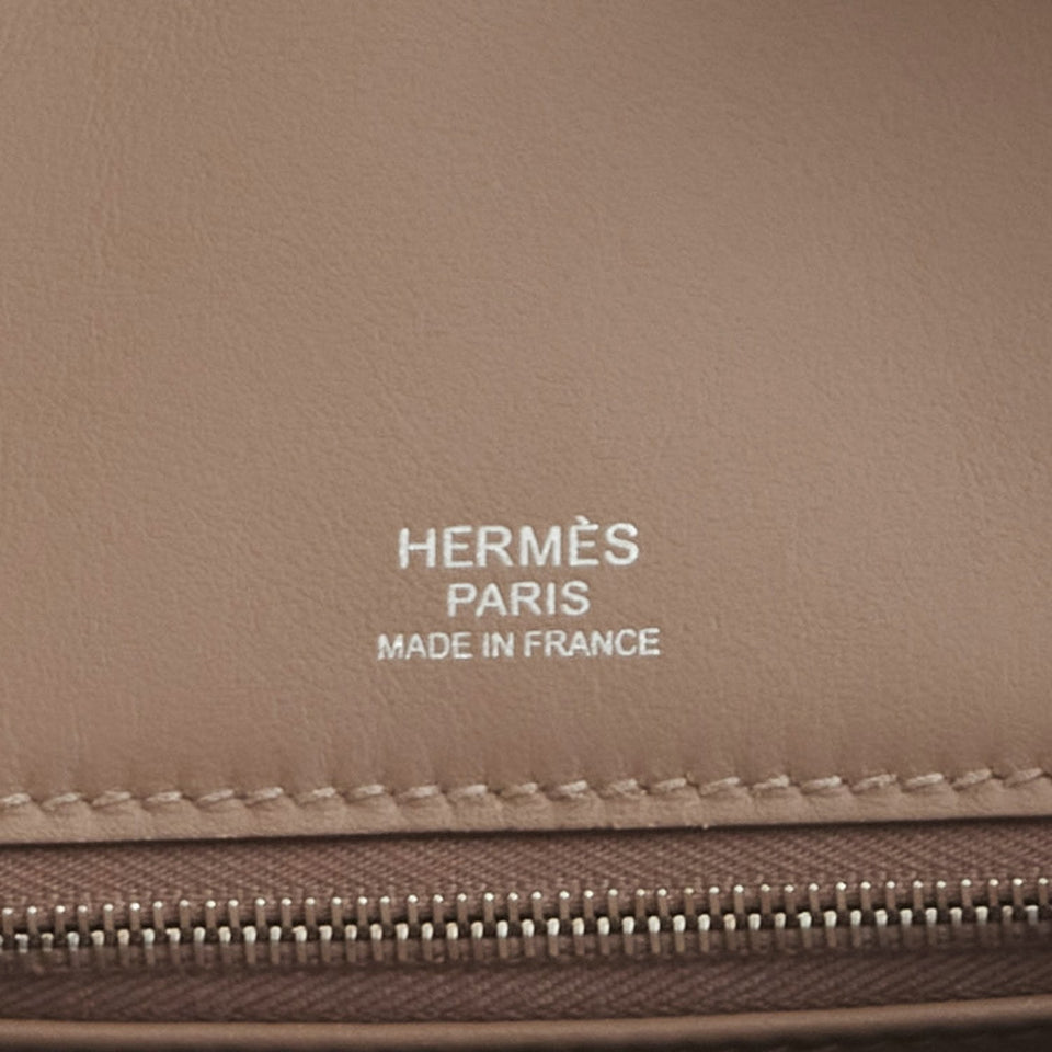 Hermes Birkin 30 Gris Caillou Grizzly and Swift Palladium Hardware