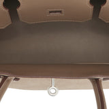 Hermes Birkin 30 Gris Caillou Grizzly and Swift Palladium Hardware