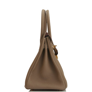 Hermes Birkin 30 Etoupe Togo Gold Hardware