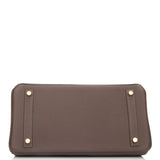 Hermes Birkin 30 Ebene Togo Gold Hardware