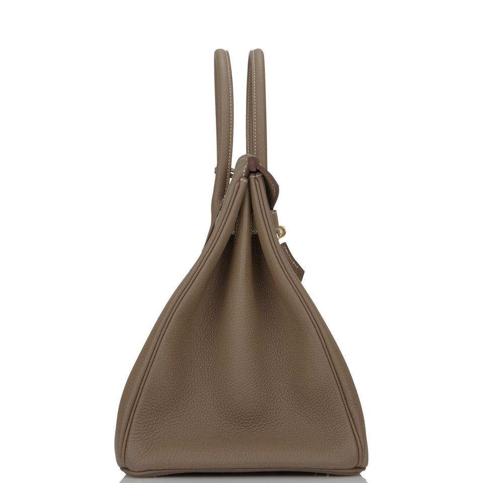 Hermes Birkin 35 Etoupe Togo Gold Hardware