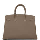 Hermes Birkin 35 Etoupe Togo Gold Hardware