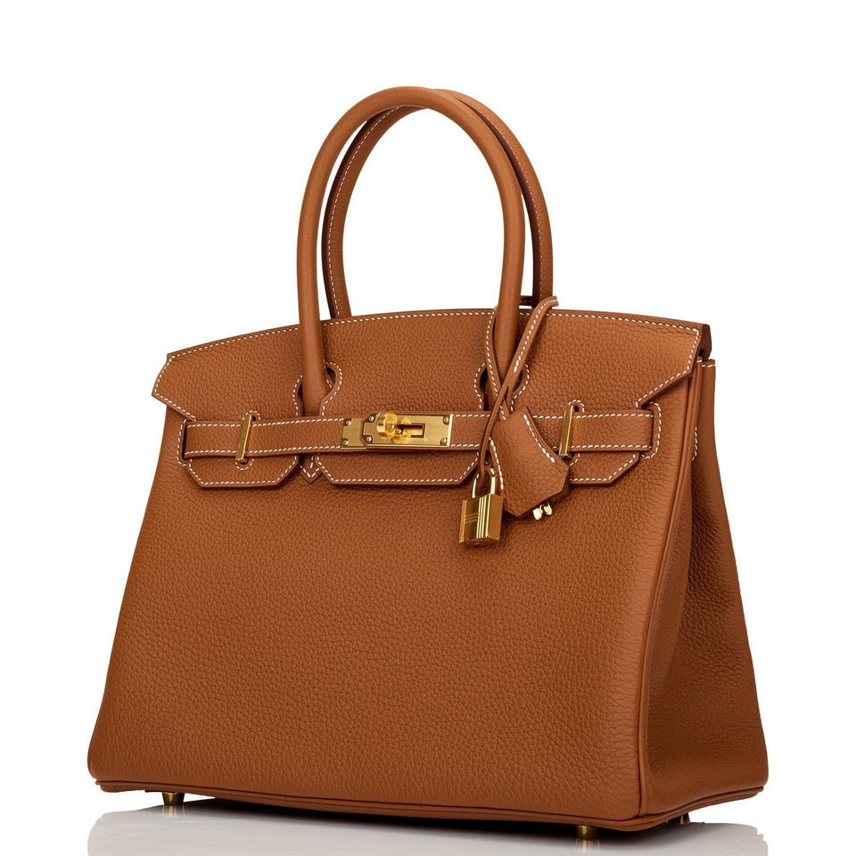 Hermes Birkin 30 Gold Togo Gold Hardware