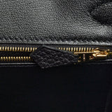 Hermes Birkin 30 Black Togo Gold Hardware