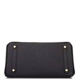 Hermes Birkin 30 Black Togo Gold Hardware