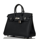 Hermes Birkin 25 Black Togo Palladium Hardware