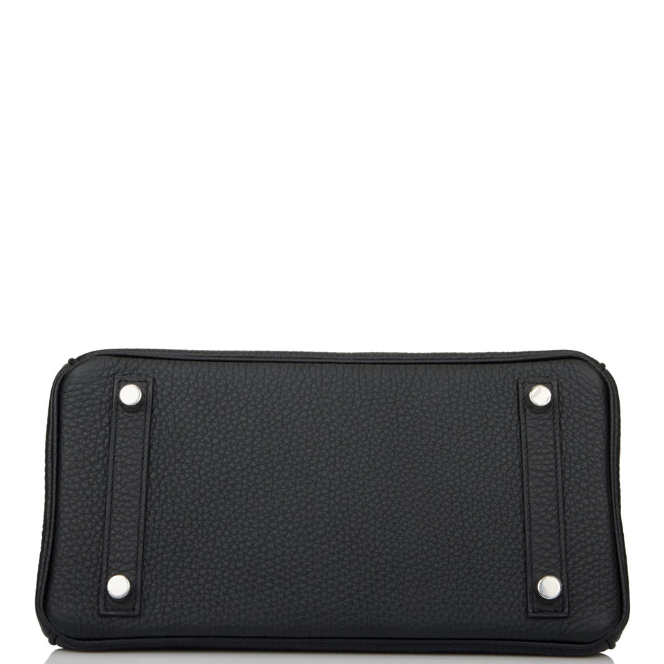 Hermes Birkin 25 Black Togo Palladium Hardware