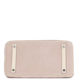 Hermes Birkin 30 Glycine Grizzly and Nata Swift Palladium Hardware