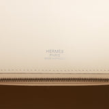 Hermes Birkin 30 Glycine Grizzly and Nata Swift Palladium Hardware