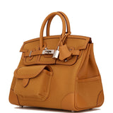 Hermes Birkin Cargo 25 Desert/Sesame Swift and Toile Canvas Palladium Hardware - Payment 2 for SS