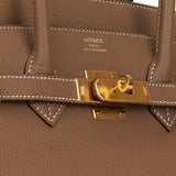 Hermes Birkin 35 Etoupe Togo Gold Hardware