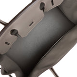 Hermes Birkin 30 Gris Meyer Togo Rose Gold Hardware