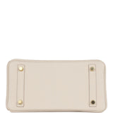 Hermes Birkin 25 Craie Togo Gold Hardware