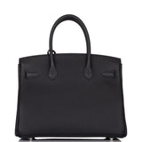 Hermes Birkin 30 Black Togo Palladium Hardware