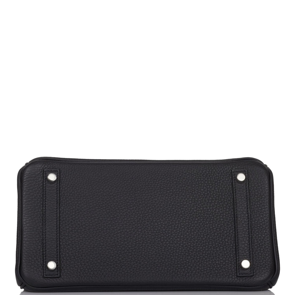 Hermes Birkin 30 Black Togo Palladium Hardware