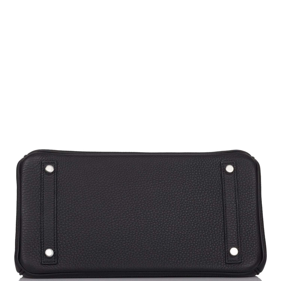 Hermes Birkin 30 Black Togo Palladium Hardware