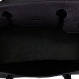 Hermes Birkin 30 Black Togo Palladium Hardware