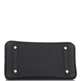 Hermes Birkin 25 Black Togo Gold Hardware