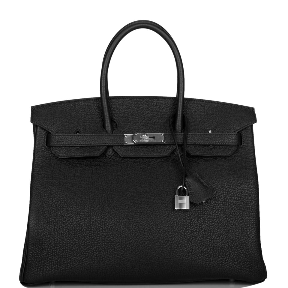 Hermes Birkin 35 Black Togo Palladium Hardware