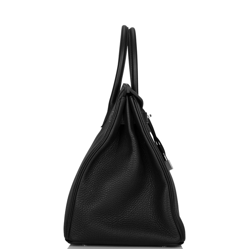Hermes Birkin 35 Black Togo Palladium Hardware