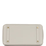 Hermes Birkin 30 Gris Perle Togo Gold Hardware