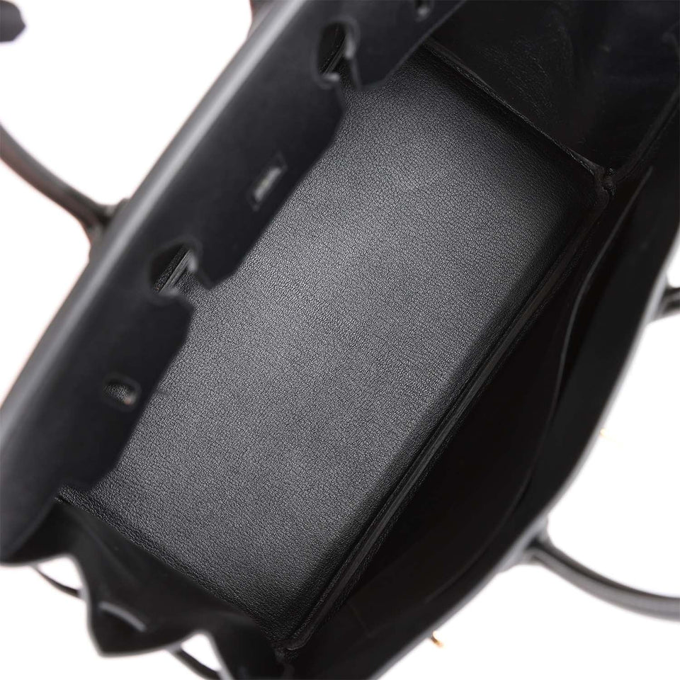 Hermes Birkin 35 Black Epsom Gold Hardware