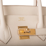 Hermes Craie Togo Birkin 35cm Gold Hardware