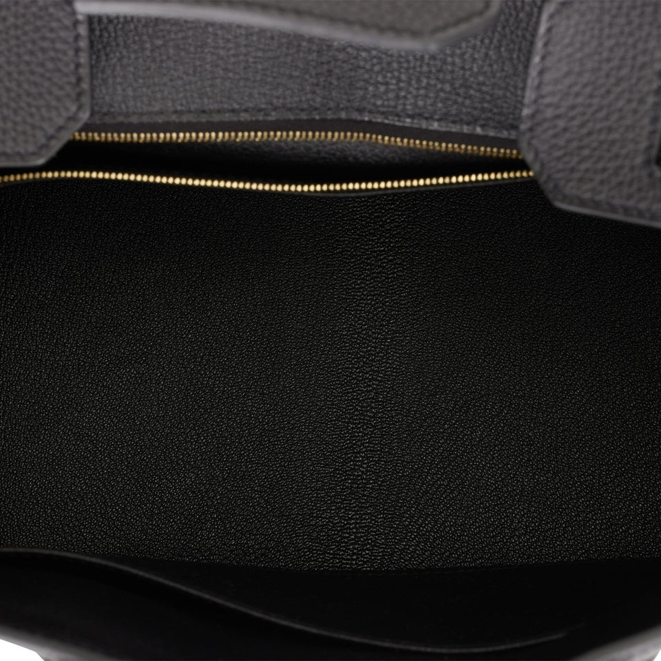 Hermes Birkin 30 Black Togo Rose Gold Hardware