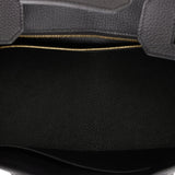 Hermes Birkin 30 Black Togo Rose Gold Hardware