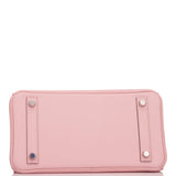 Hermes Birkin 25 Rose Sakura Jonathan Palladium Hardware