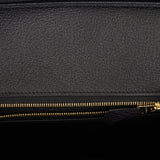 Hermes Birkin 25 Black Togo Gold Hardware