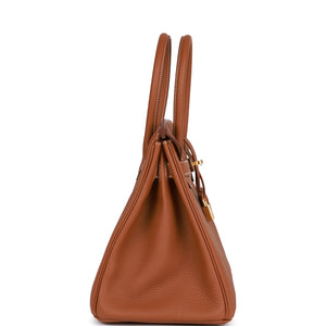 Hermes Birkin 30 Gold Togo Gold Hardware