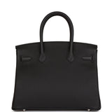 Hermes Birkin 30 Black Togo Palladium Hardware